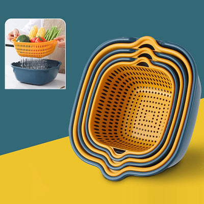 Versatile Kitchen Drain Basket Set